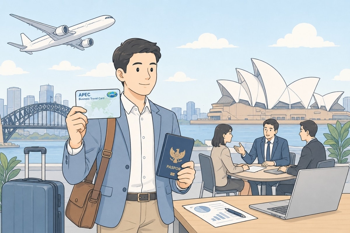 APEC Business Travel Card (ABTC) Australia: Pengertian, Manfaat, Syarat & Perbedaannya dengan Visa Kerja