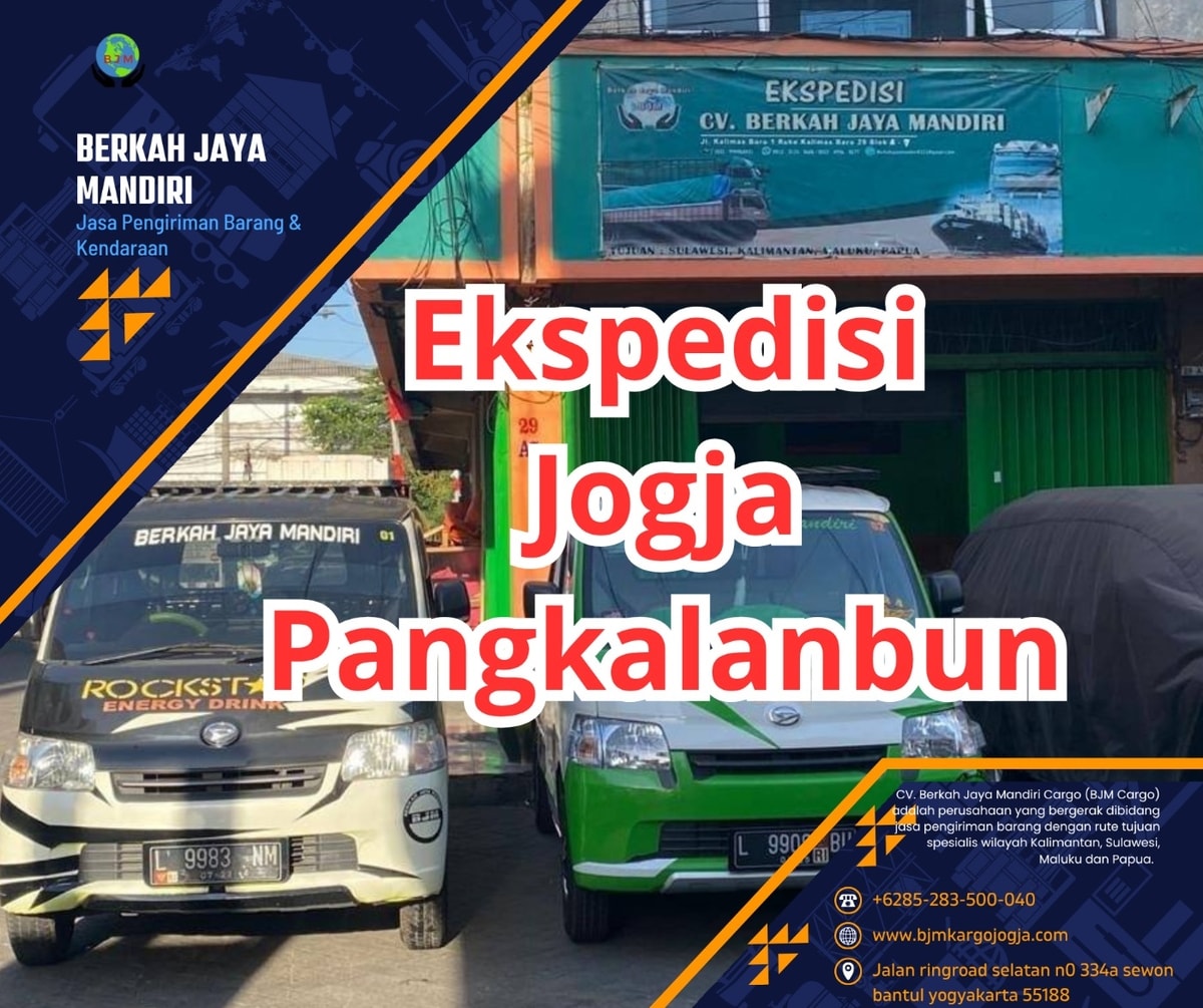 Ekspedisi Jogja Pangkalanbun