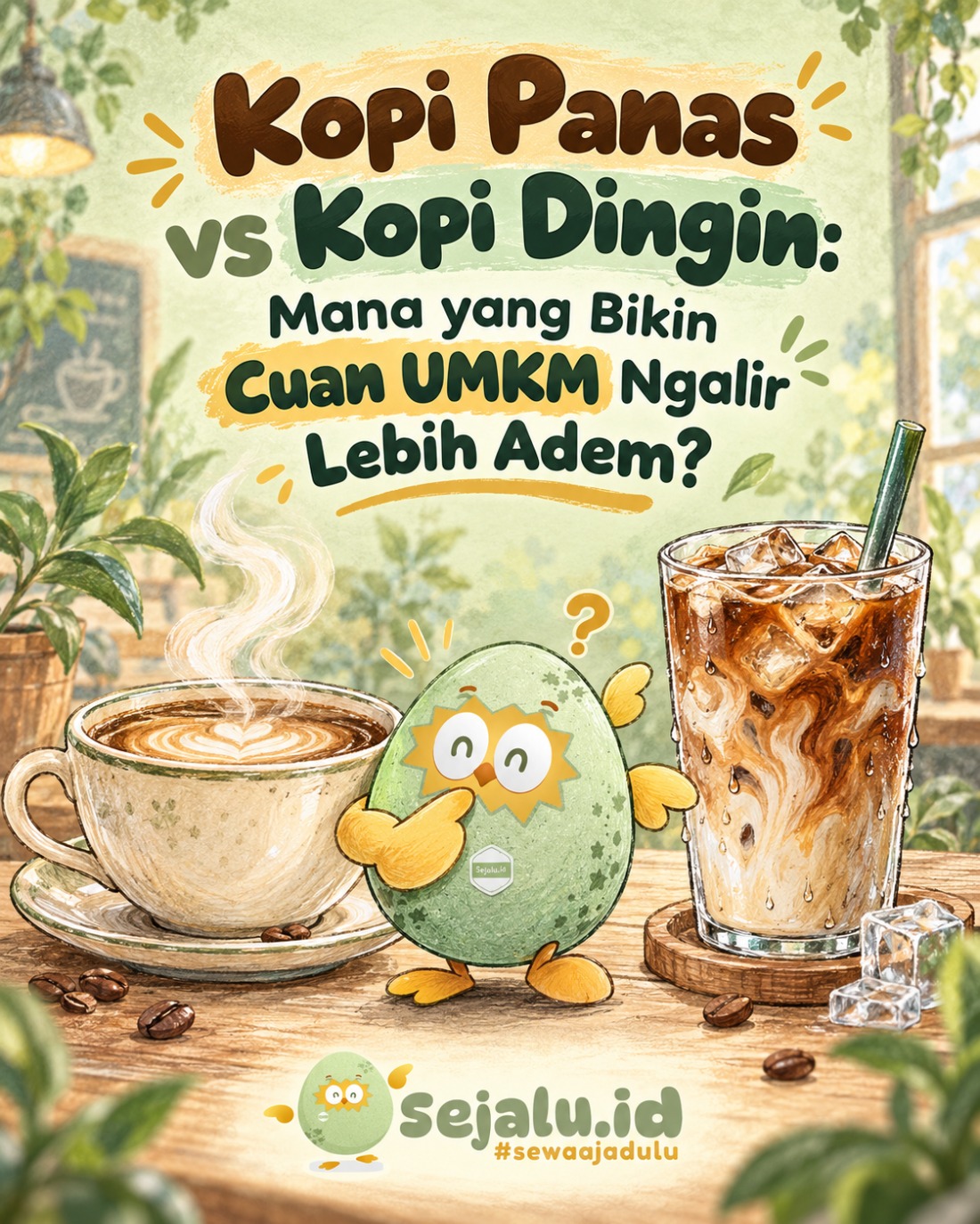 Kopi Panas vs Kopi Dingin: Mana yang Bikin Cuan UMKM Ngalir Lebih Adem?