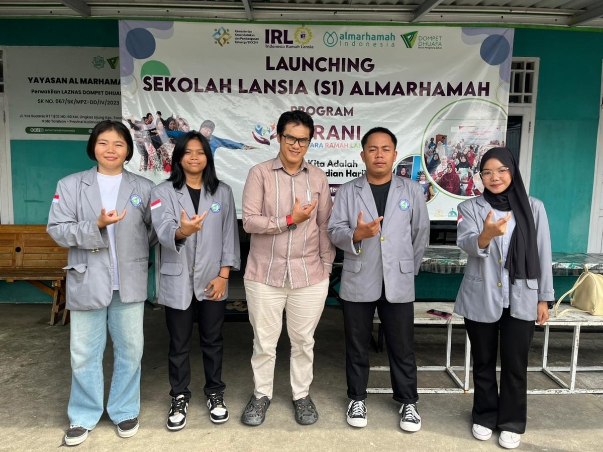 Sinergi Kampus dan Lembaga Sosial: Mahasiswa Akuakultur UBT Belajar Kepedulian di Yayasan Almarhamah!