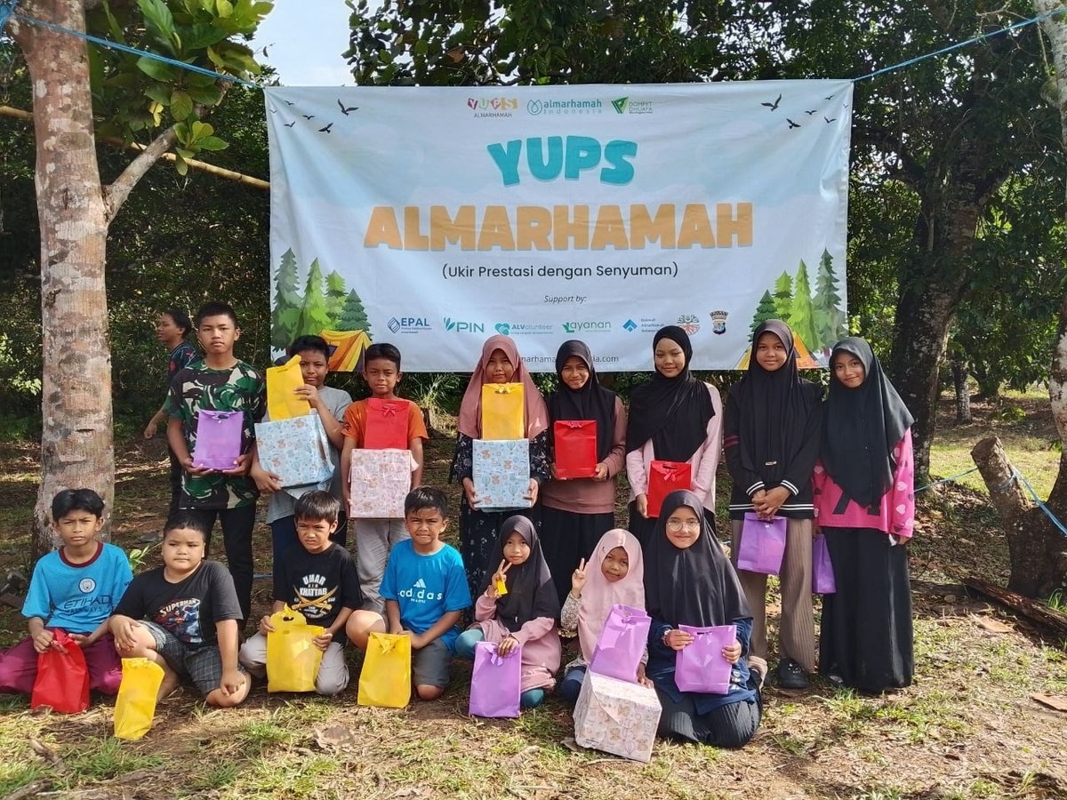 Camp YUPS Almarhamah Warnai Muharram 1447 H dengan Keceriaan dan Edukasi Alam