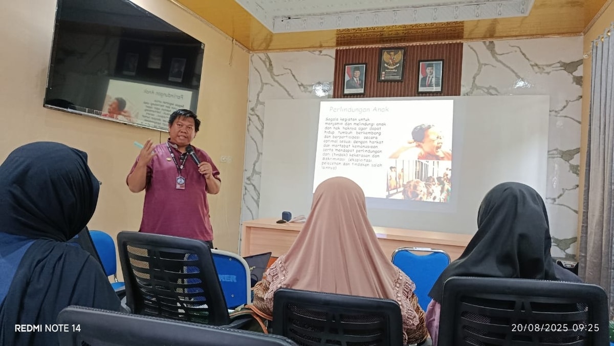Alghi Fari Smith, S.ST, seorang social worker di Dinas Sosial Kota Tarakan