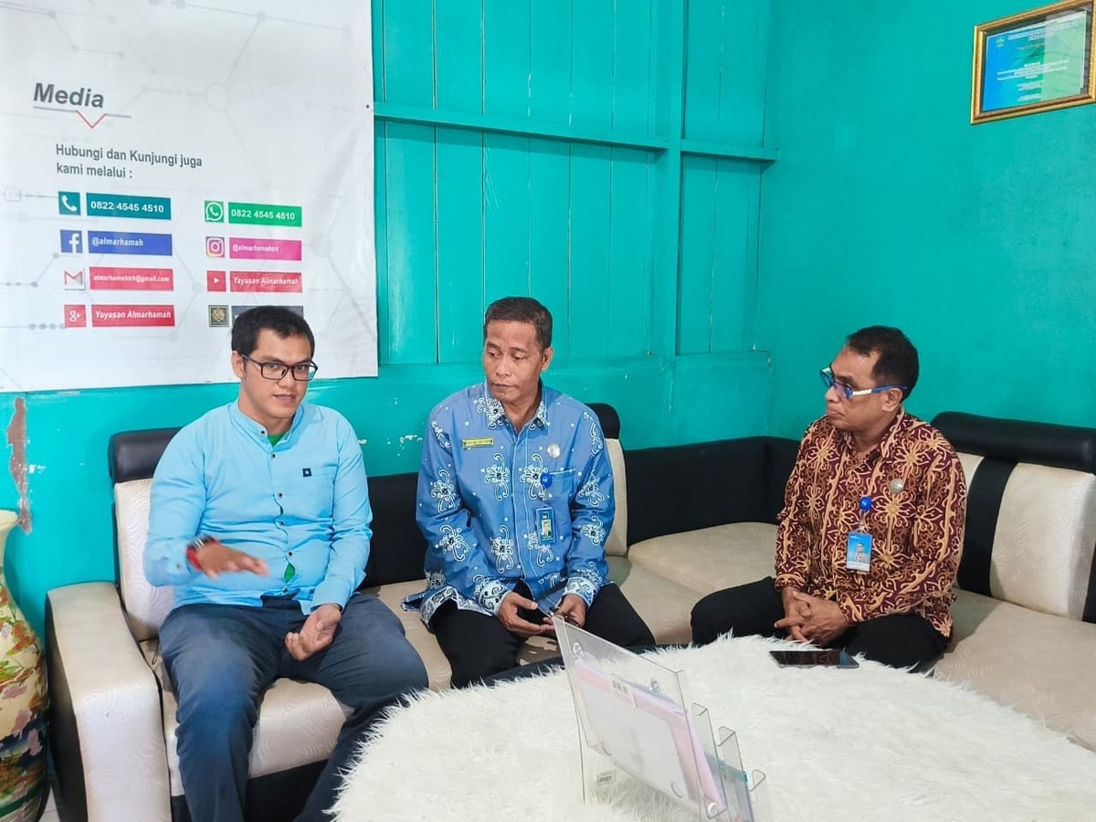 Ketua Yayasan Alamrahamah menjelaskan program-program Almarhamah