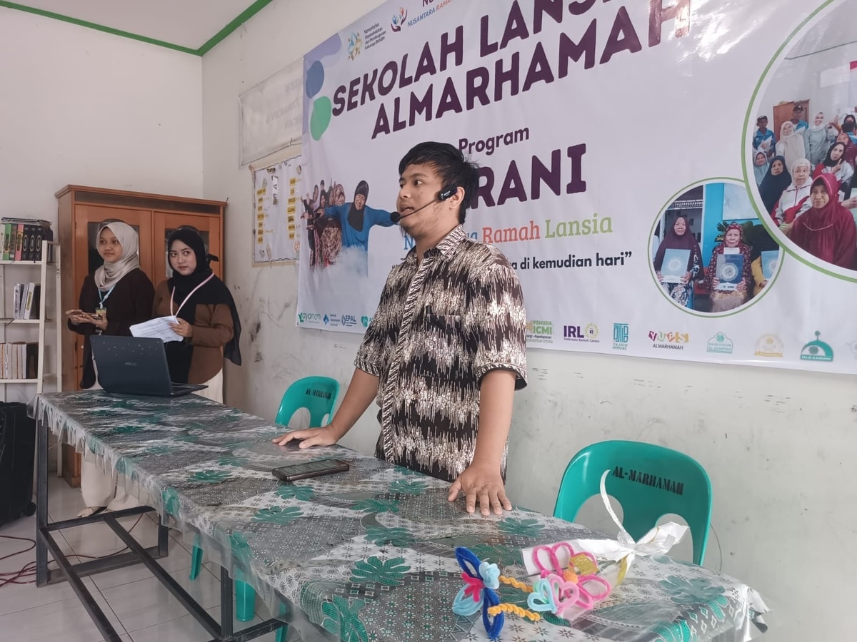 Dukungan penuh juga datang dari pihak Almarhamah. Abdun, selaku HRD Yayasan Almarhamah