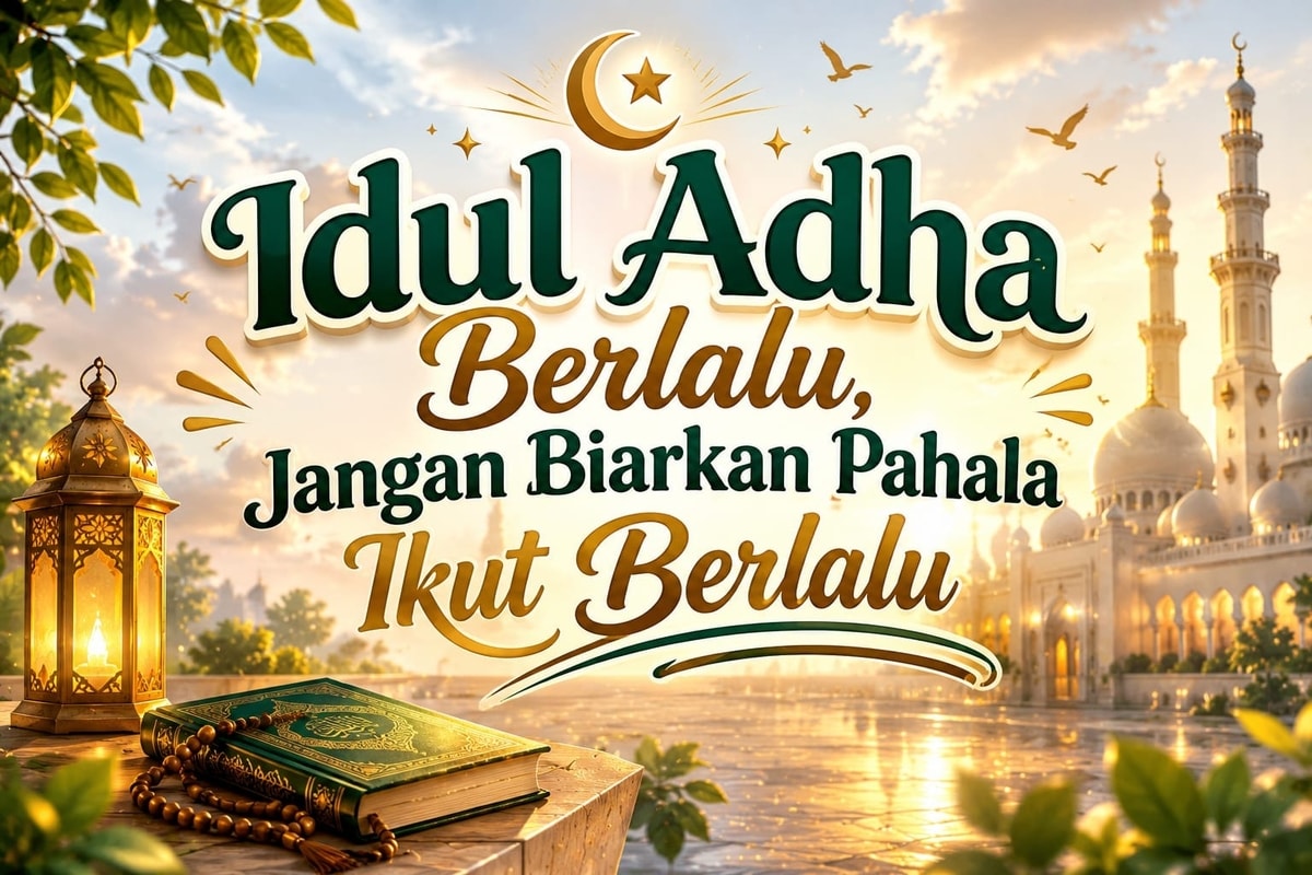 Idul Adha Berlalu, Jangan Biarkan Pahala Ikut Berlalu