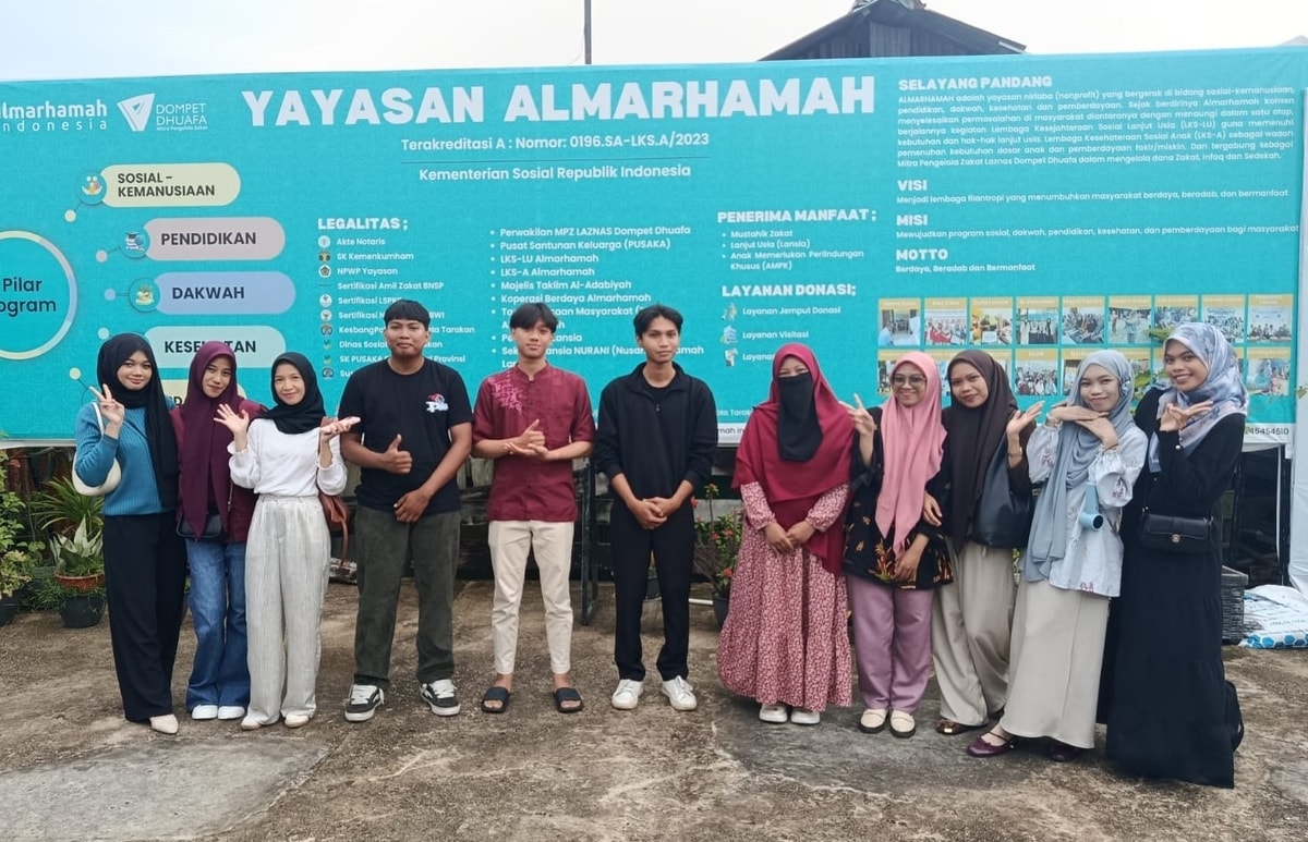 Kolaborasi Pendidikan Bermakna! Almarhamah Dukung Literasi di Bumi Rahayu