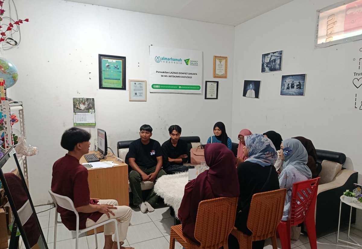 Rancangan kolaborasi literasi Almarhamah bersama KKN UBT Kelompok 35 Bumi Rahayu
