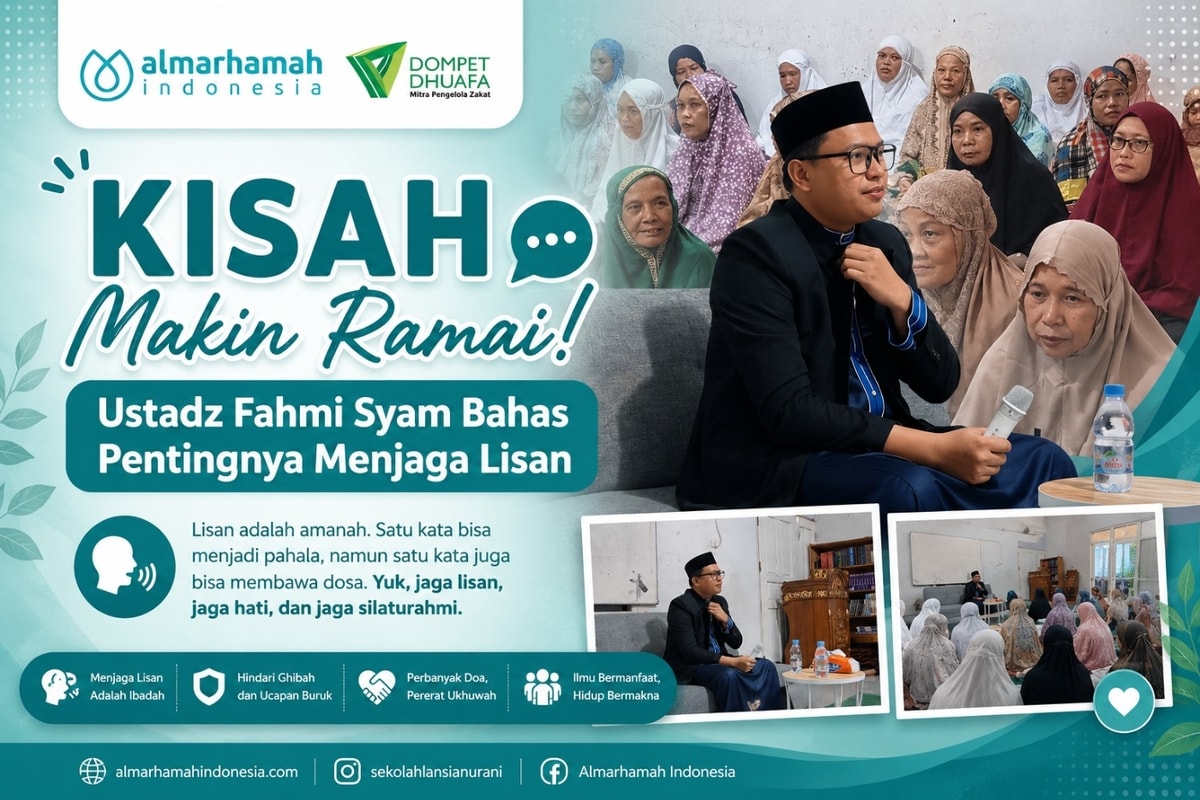 KISAH Makin Ramai! Ustadz Fahmi Syam Bahas Pentingnya Menjaga Lisan