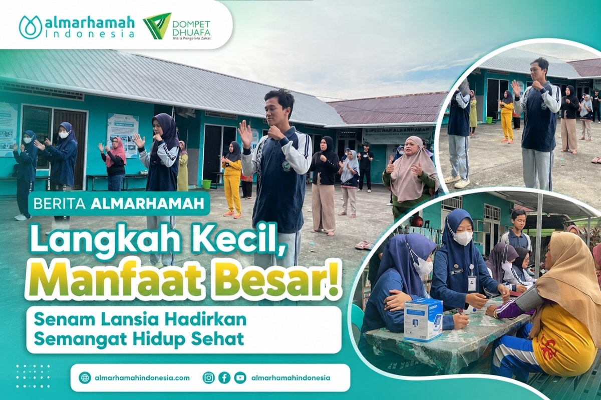 Langkah Kecil, Manfaat Besar! Senam Lansia Hadirkan Semangat Hidup Sehat