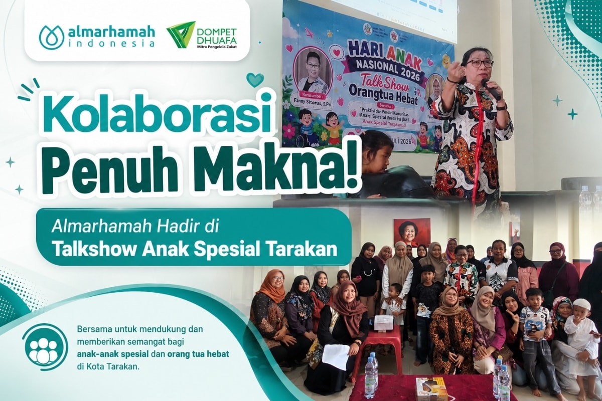 Kolaborasi Penuh Makna! Almarhamah Hadir di Talkshow Anak Spesial Tarakan