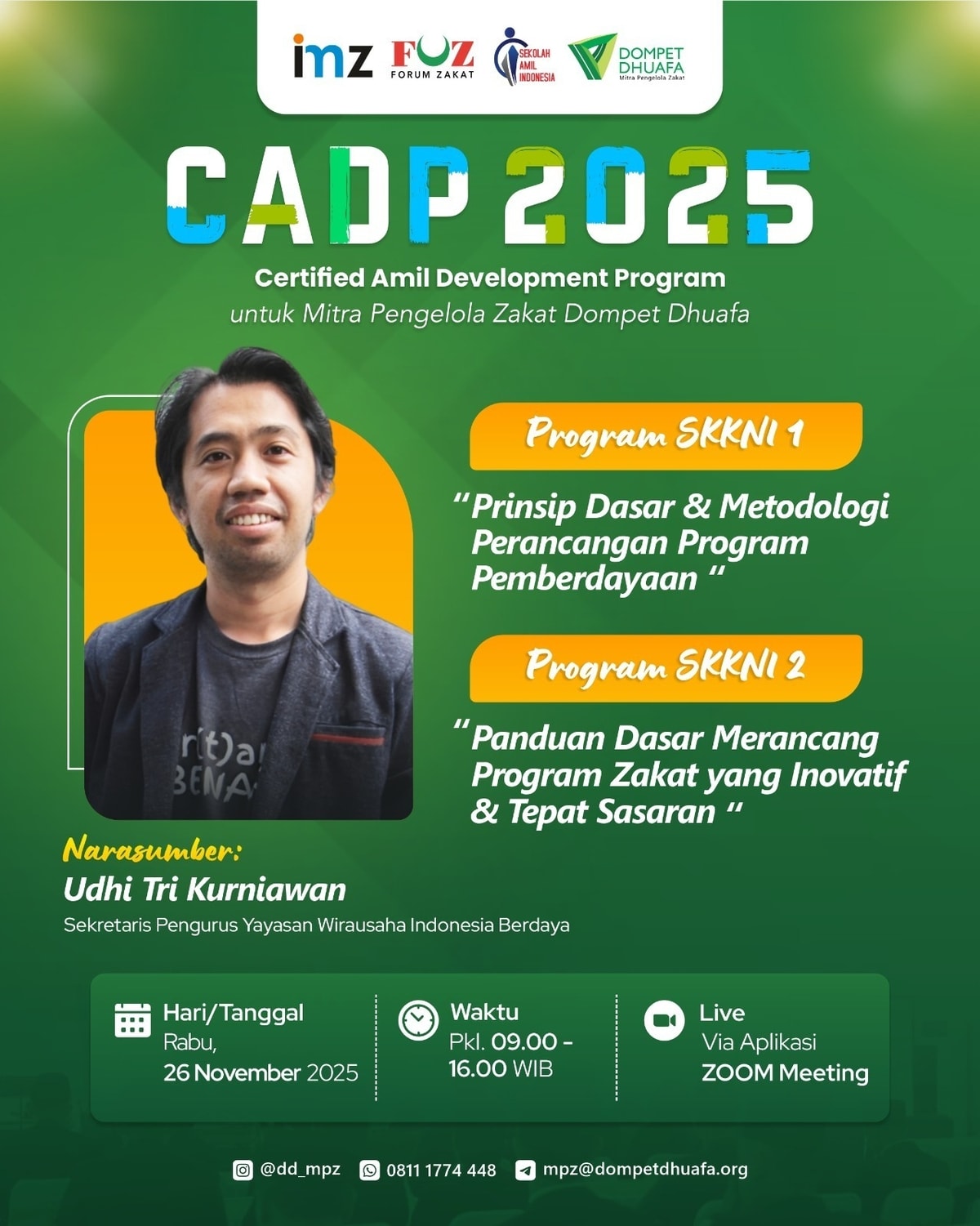 CADP 2025 Jadi Momentum Yayasan Almarhamah Kuatkan Program Pemberdayaan Mustahik