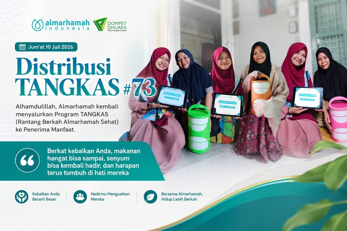 Makanan Hangat Telah Tersalurkan, Kebaikan Masih Terus Dibutuhkan