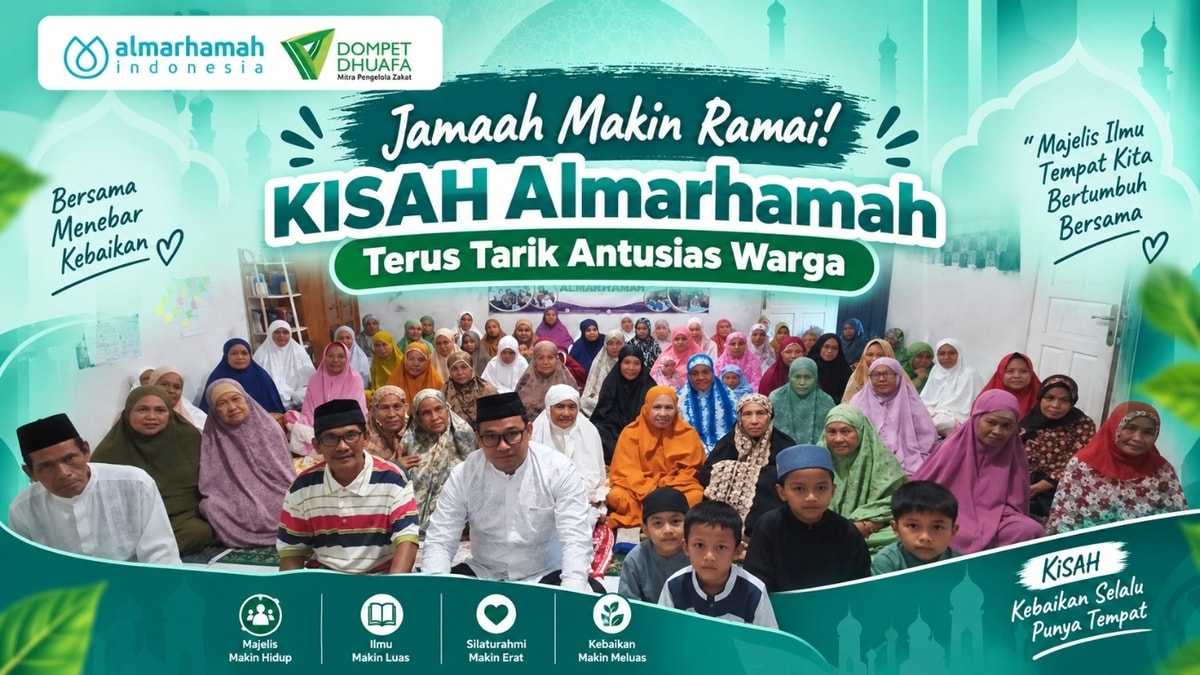 Jamaah Makin Ramai! KISAH Almarhamah Terus Tarik Antusias Warga