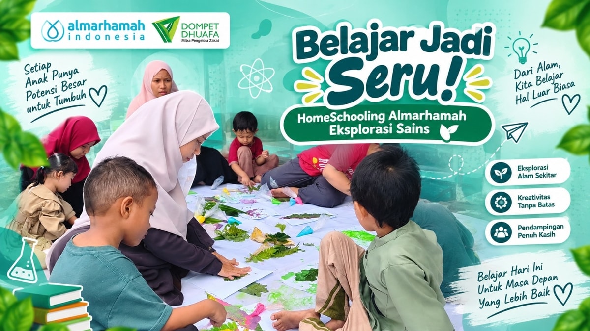 Belajar Jadi Seru! HomeSchooling Almarhamah Eksplorasi Sains