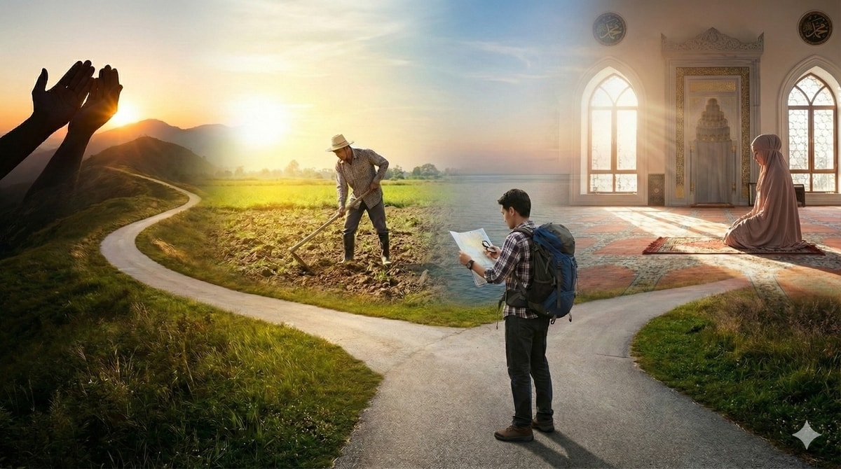 Konsep "DUIT" (Doa, Usaha, Ikhtiar, Tawakal)