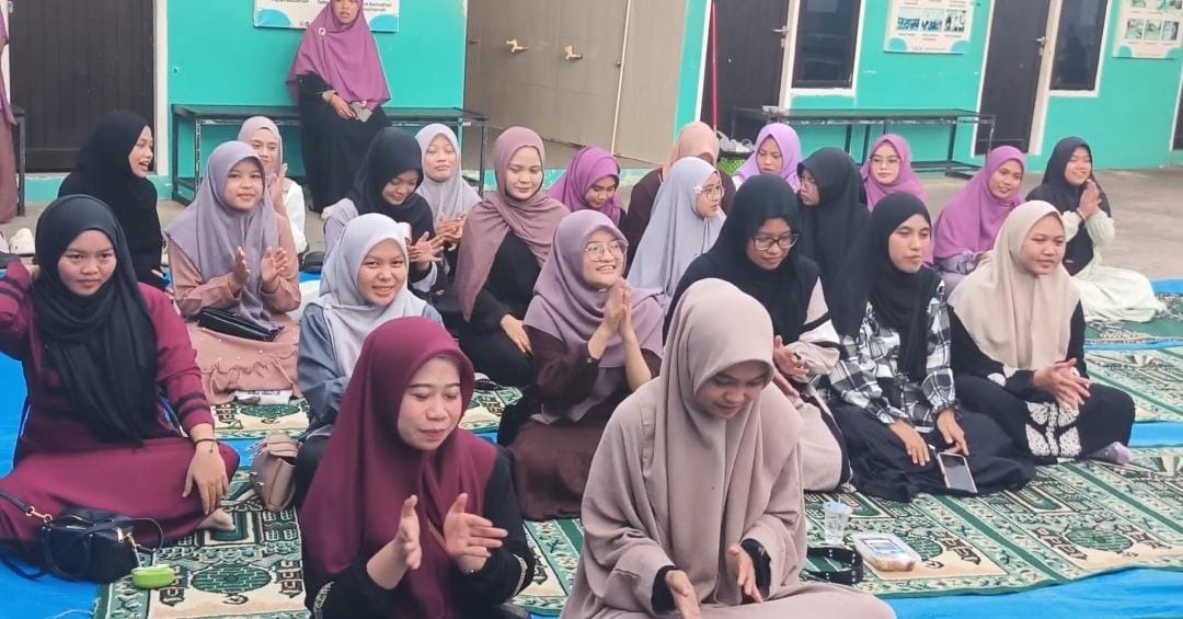 antusiasme para peserta tarhib