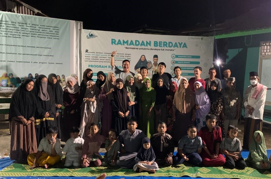 Kebahagiaan Ramadan Mengalir di Almarhamah