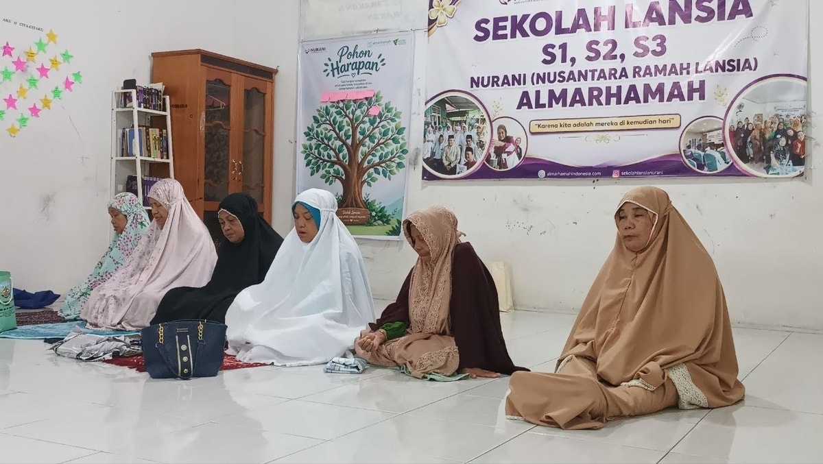 kembali terlihat lansia yang telah lama absen