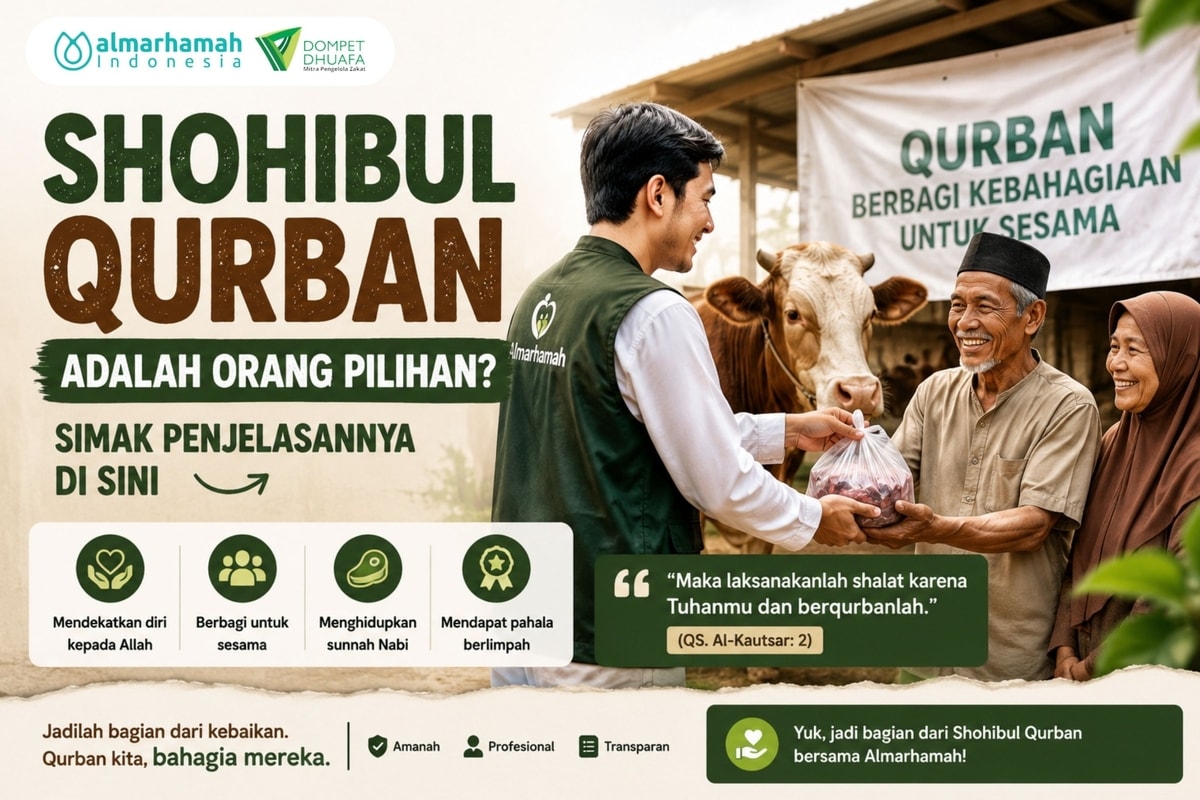 Shohibul Qurban Adalah Orang Pilihan? Simak Penjelasannya di Sini