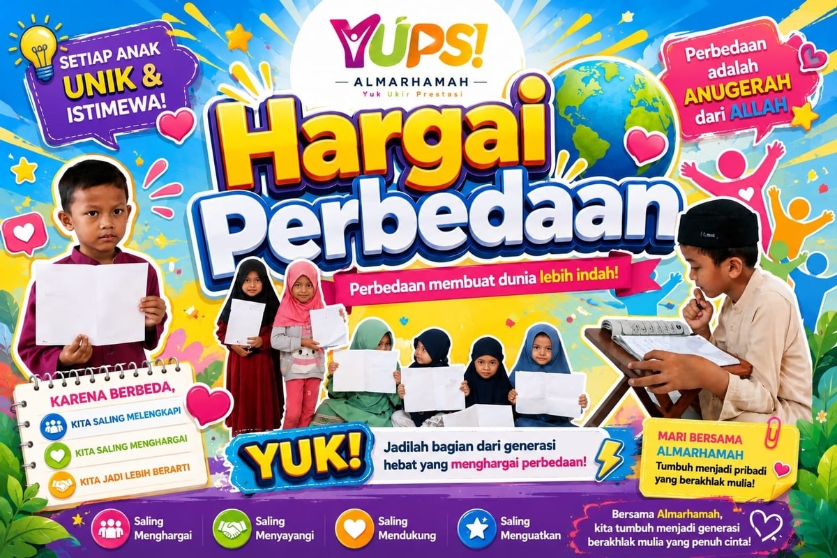 Hargai Perbedaan, Jadikan Persahabatan Semakin Indah