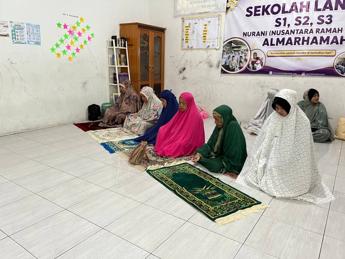 Para lanisa tetap selalu istiqomah untuk mengikuti SQR NURANI