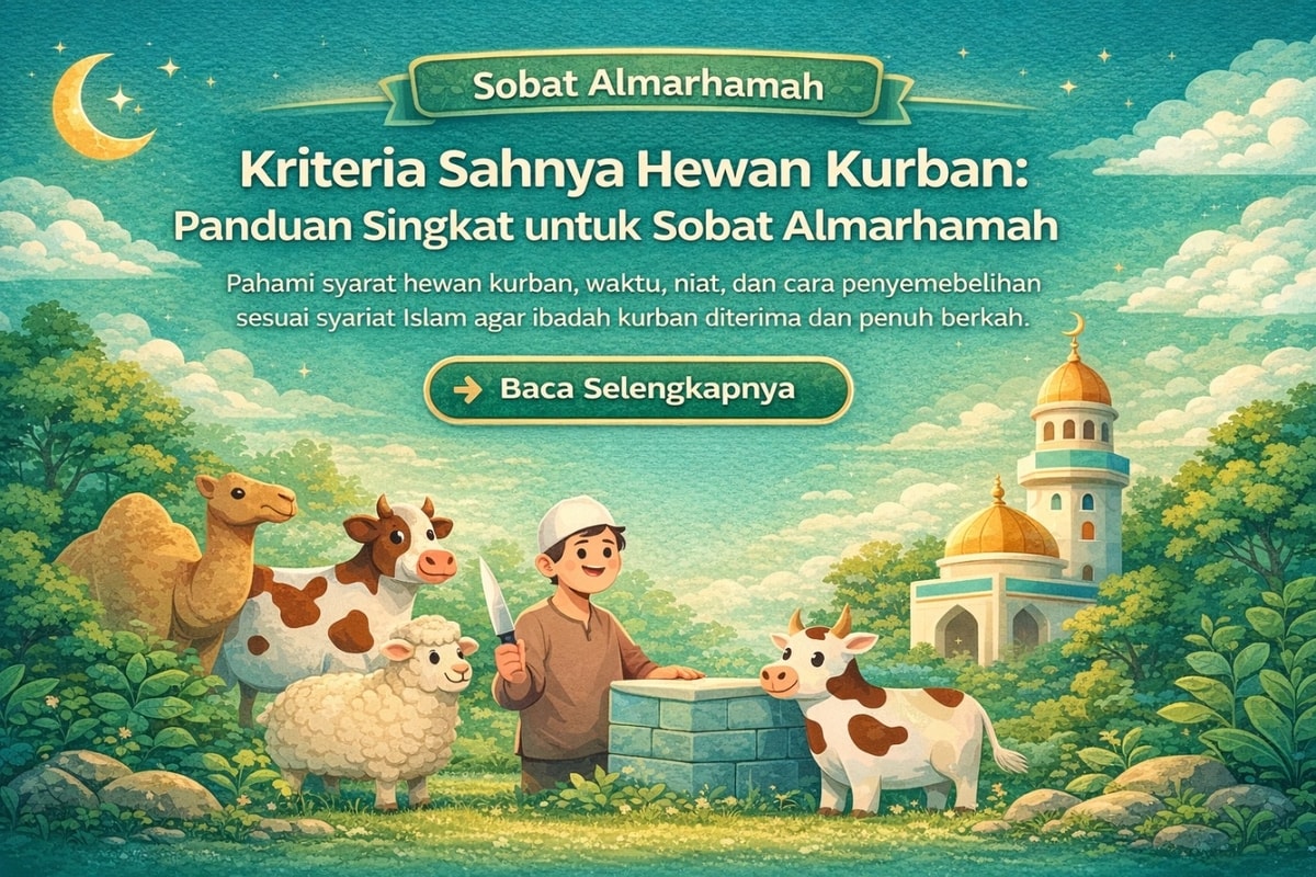 Kriteria Sahnya Hewan Kurban: Panduan Singkat untuk Sobat Almarhamah