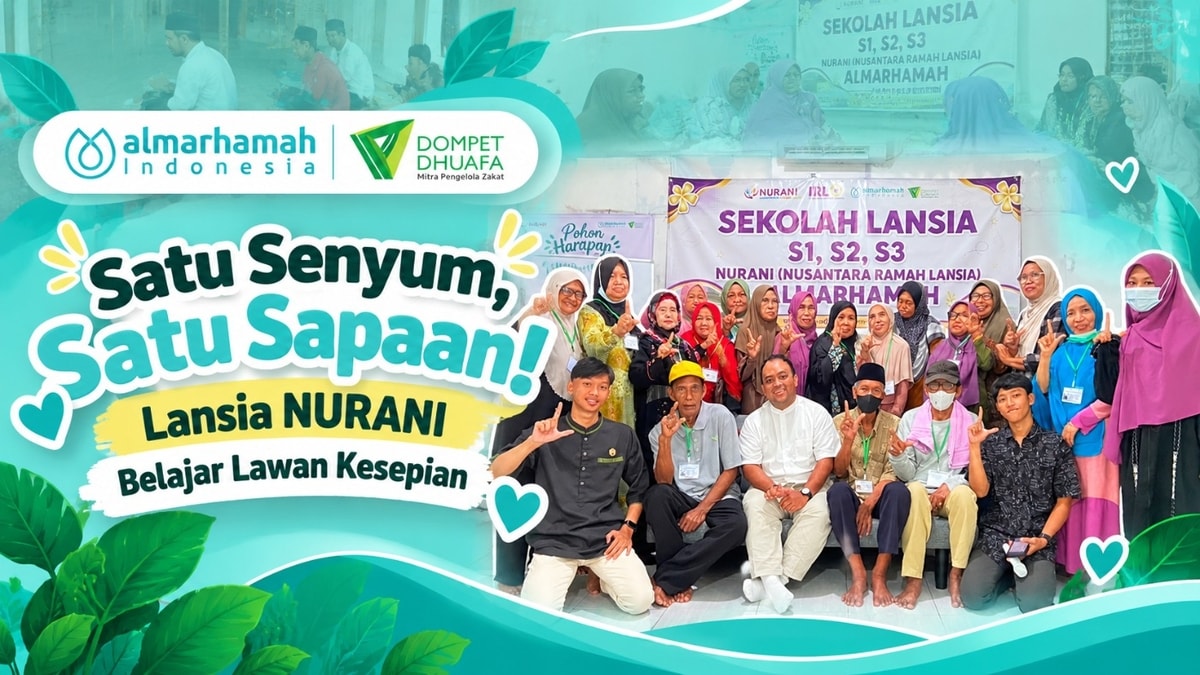 Satu Senyum, Satu Sapaan! Lansia NURANI Belajar Lawan Kesepian