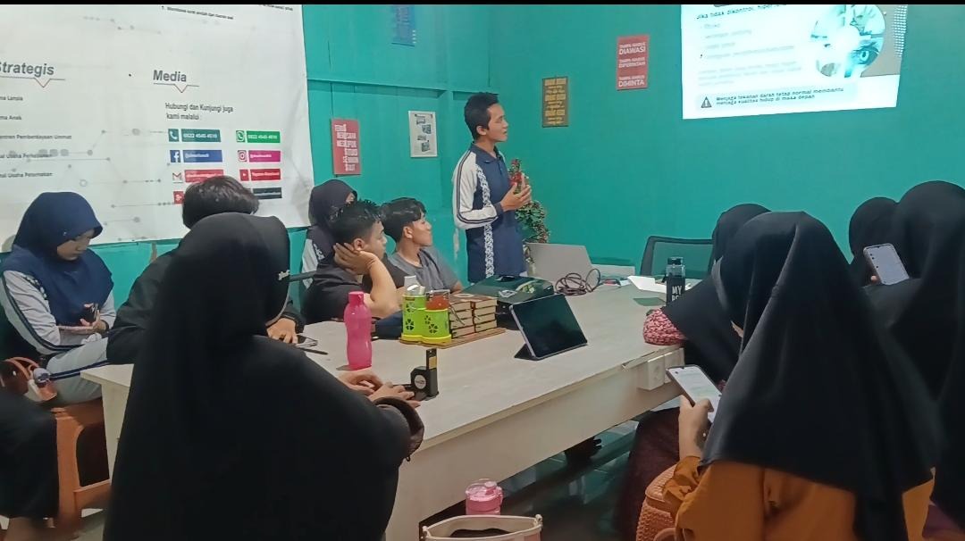 Wawasan Kesehatan Bertambah! BEM FIKES UBT Beri Edukasi Superteam Almarhamah