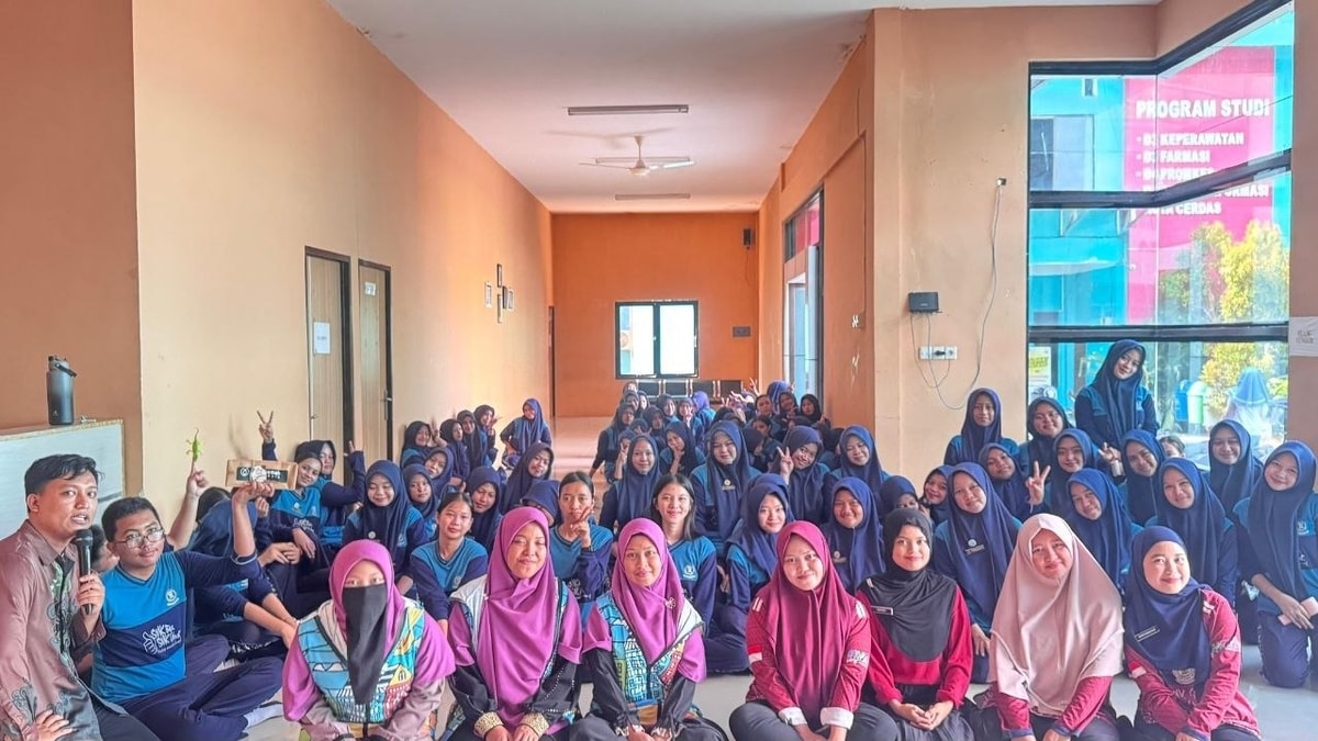 Edukasi Qurban Seru! Almarhamah Hadir di SMK Kesehatan Kaltara