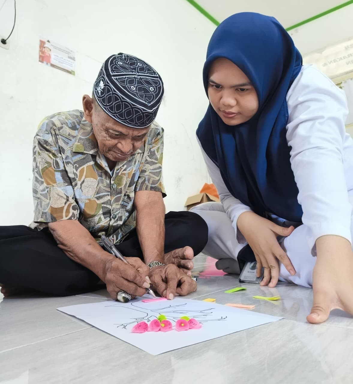 Kak Eka Surianingsih Mendampingi Lanisa Binaan Almarhamah