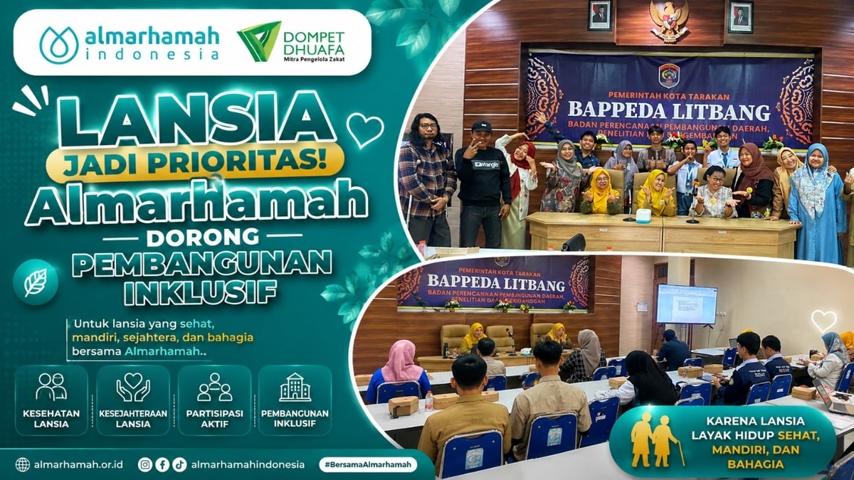 Lansia Jadi Prioritas! Almarhamah Dorong Pembangunan Inklusif