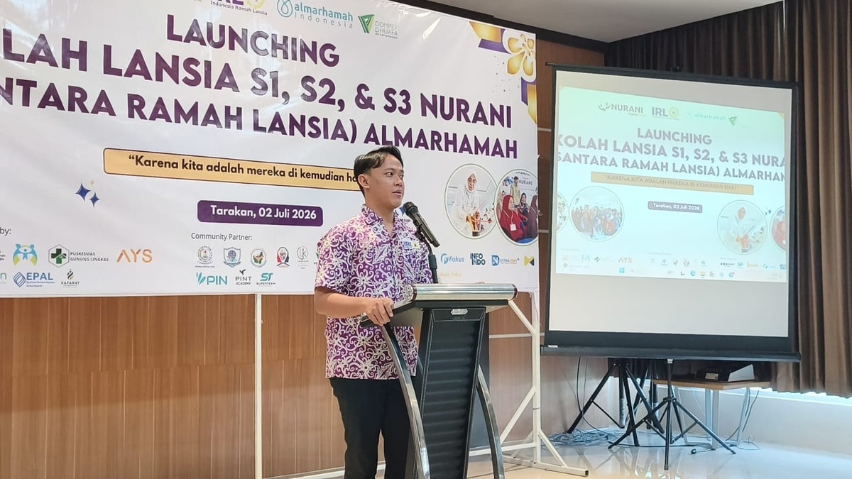 Dukungan Terus Mengalir! IRL Kaltara Apresiasi Sekolah Lansia NURANI