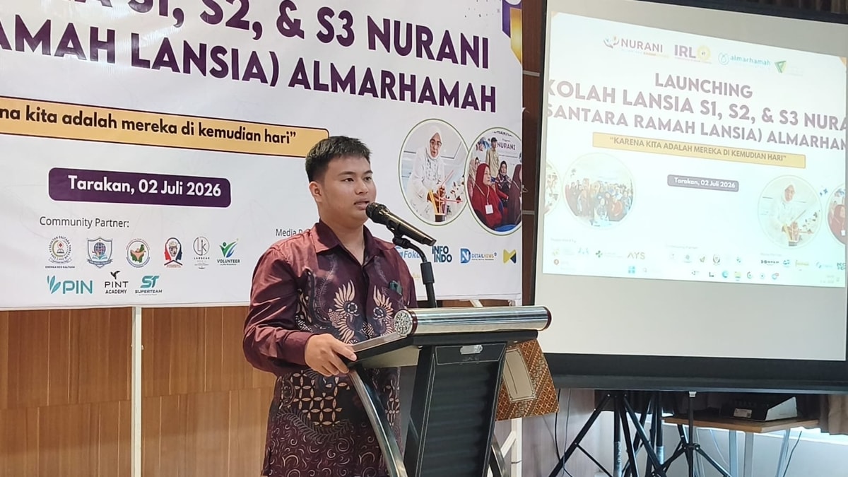 Sambutan dari perwakila almarhamah : Abdun Nuur Razaqi