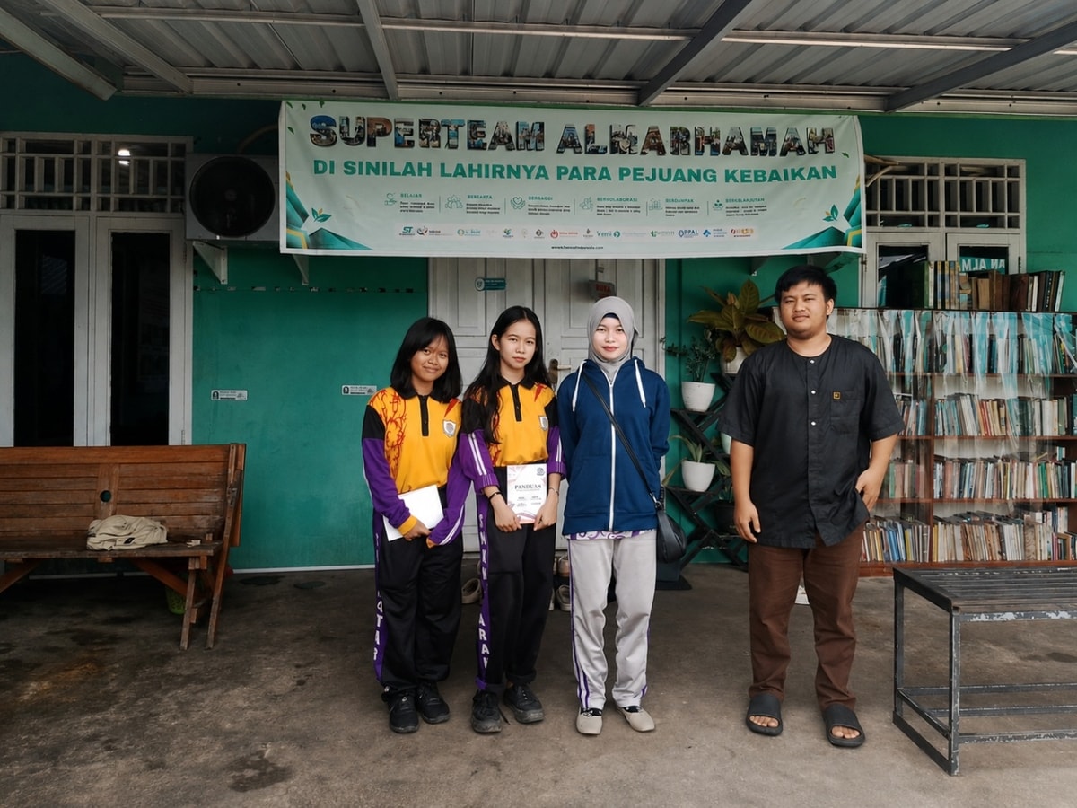 Langkah Baru Dimulai! Siswi PKL SMKN 4 Tarakan Bergabung di Almarhamah