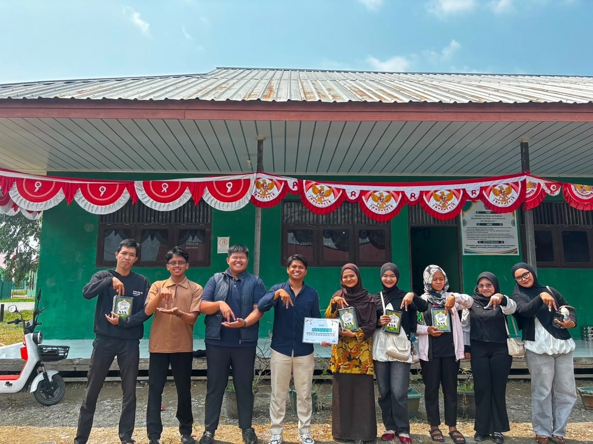 Penyaluran mushaf di sekolah sekolah