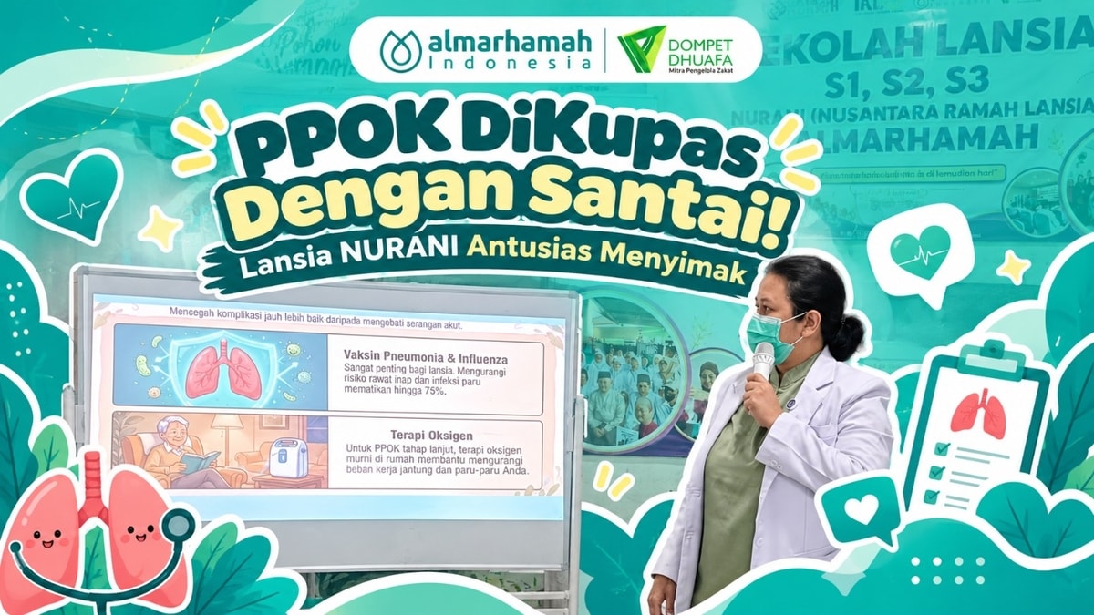 PPOK DiKupas Dengan Santai! Lansia NURANI Antusias Menyimak