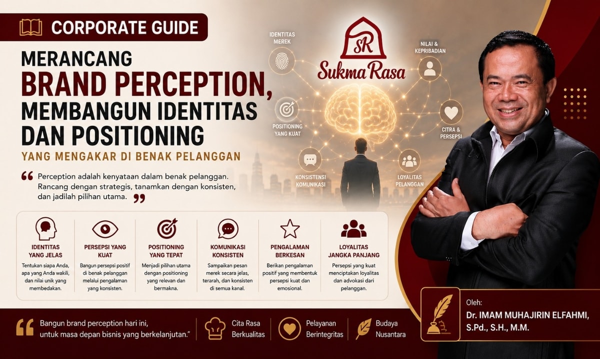 Brand Perception: Membangun Identitas dan Positioning yang Mengakar di Benak Pelanggan Sukma Rasa