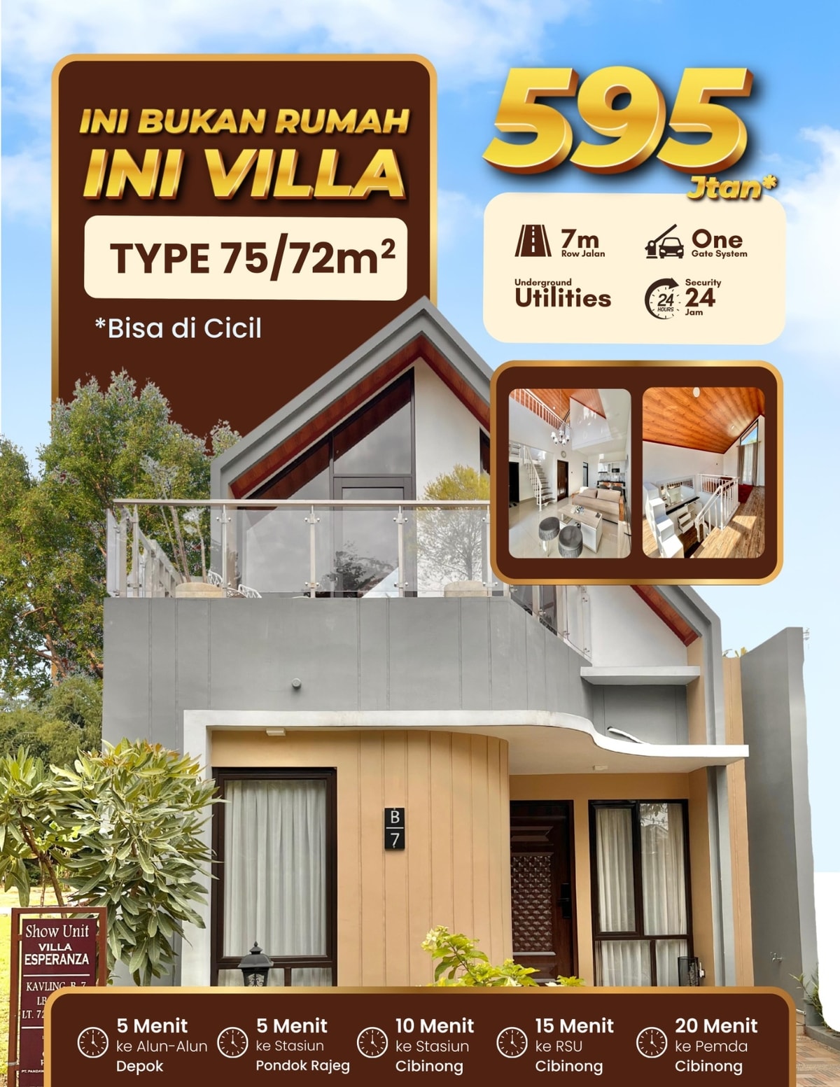 Rumah Nuansa Villa: Investasi Cerdas di Depok, Impian Hunian Keluarga Terwujud!