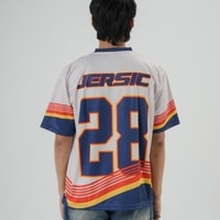 JERSIC - Jersey Basic Khaki Number Series 28 Oversize Streetwear Dry Fit Unisex