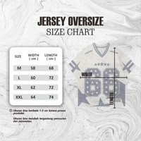 JERSIC - Jersey Basic Coklat Number Series 99 Oversize Streetwear Dry Fit Unisex