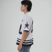 JERSIC - Jersey Basic Putih Number Series 80 Oversize Streetwear Dry Fit Unisex
