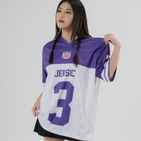 JERSIC - Jersey Basic Ungu Number Series 3 Oversize Streetwear Dry Fit Unisex