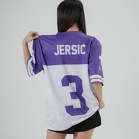 JERSIC - Jersey Basic Ungu Number Series 3 Oversize Streetwear Dry Fit Unisex