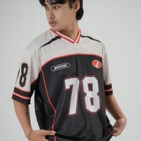 JERSIC - Jersey Basic Coklat Number Series 78 Oversize Streetwear Dry Fit Unisex