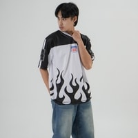 JERSIC - Jersey Basic Hitam Number Series 14 Oversize Streetwear Dry Fit Unisex