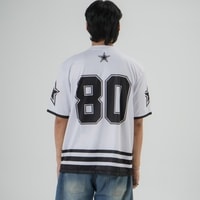 JERSIC - Jersey Basic Putih Number Series 80 Oversize Streetwear Dry Fit Unisex