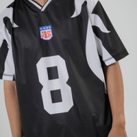 JERSIC - Jersey Basic Hitam Number Series 8 Oversize Streetwear Dry Fit Unisex