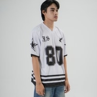 JERSIC - Jersey Basic Putih Number Series 80 Oversize Streetwear Dry Fit Unisex