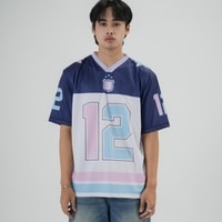 JERSIC - Jersey Basic Navy Number Series 12 Oversize Streetwear Dry Fit Unisex