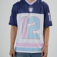 JERSIC - Jersey Basic Navy Number Series 12 Oversize Streetwear Dry Fit Unisex
